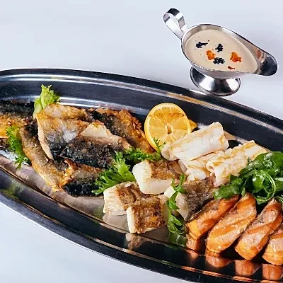 Ассорти рыбное гриль